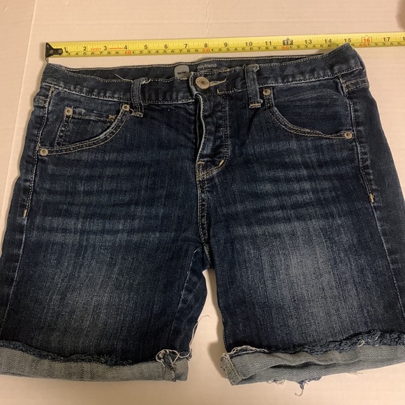 🎉3x$15🎉Mossimo Boyfriend Dark Wash Shorts Size 2 - Picture 6 of 9